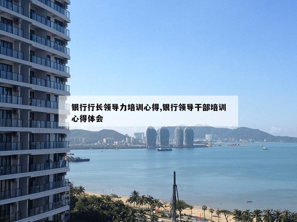 银行行长领导力培训心得,银行领导干部培训心得体会