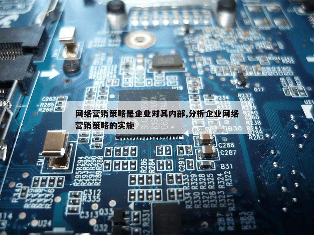 网络营销策略是企业对其内部,分析企业网络营销策略的实施